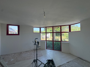 Photo de galerie - Ratissage, ponçage et peinture des murs 