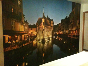 Photo de galerie - Papier peint panoramique annecy