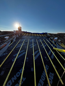 Photo de galerie - Chantier de couverture 