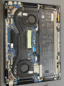 Photo de galerie - Changement des pâtes thermiques + Nettoyage circuit de ventilation 