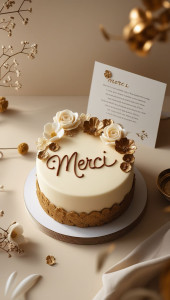 Photo de galerie - Bento cake remerciement 