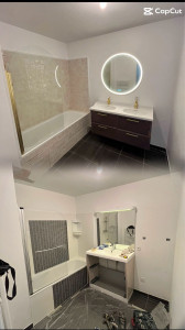 Photo de galerie - Carrelage salle de bain