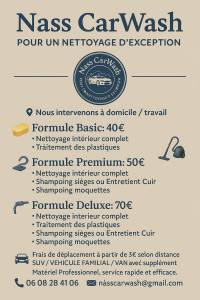 Photo de galerie - Prestations & tarifs