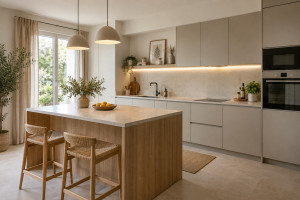 Photo de galerie - Une cuisine moderne et élégante