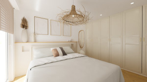 Photo de galerie - Chambre style cocooning épurée