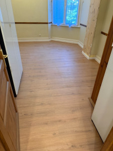 Photo de galerie - Pose d’un parquet stratifié 