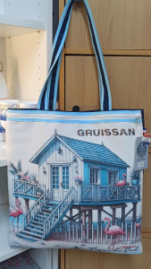 Photo de galerie - Sac création et design Muriel M boutique Passion du Sud Gruissan village 