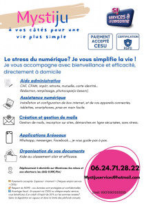 Photo de galerie - Les services que je propose 