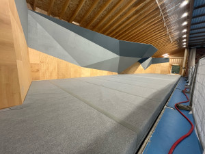 Photo de galerie - Installation murs d’escalade 
