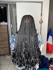 Photo de galerie - French curls braids 