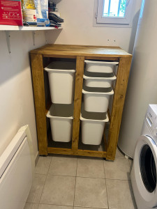 Photo de galerie - Fabrication de meuble sur mesure en bois 