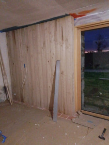 Photo de galerie - Pose de lame de bois 