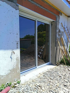 Photo de galerie - Pose Coulissant sur mesure.