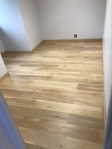 Photo de galerie - Pose de parquet coller