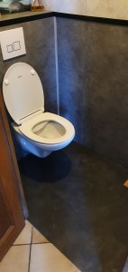 Photo de galerie - Pose wc, mur et sol