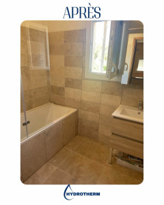 Photo de galerie - Renovation salle de bain complète 