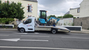 Photo de galerie - Transport mini pelle