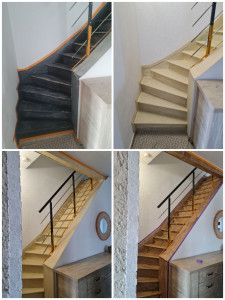 Photo de galerie - Rénovation escalier