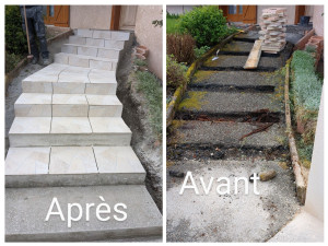 Photo de galerie - Création d'escalier 