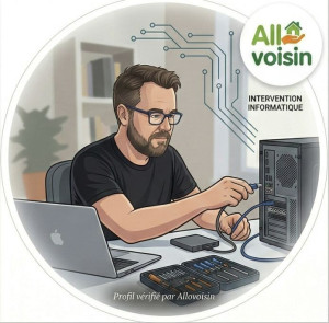 Photo de galerie - Intervention informatique