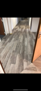 Photo de galerie - Pose lame lvt collée 