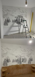 Photo de galerie - Peinture - Tapisserie