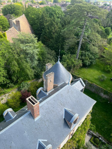 Photo de galerie - Tourelle ardoise 