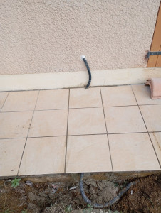 Photo de galerie - Pose de carrelage