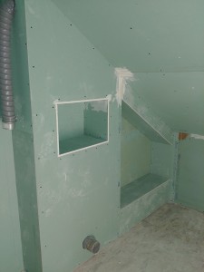 Photo de galerie - Coffre WC avec niches de rangement 