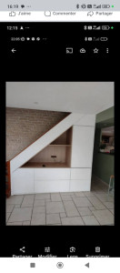 Photo de galerie - Meuble sous escaliers 