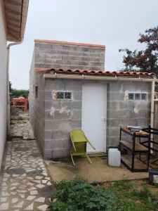 Photo de galerie - Construction d'une extension studio plus cabane de jardin 