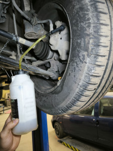 Photo de galerie - Purge cercuit de freins 