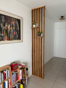 Photo de galerie - Claustra chêne massif 