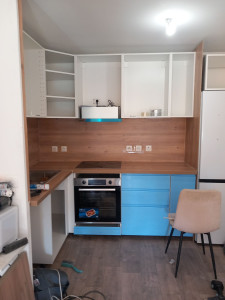 Photo de galerie - Pose de cuisine 