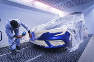 Photo de galerie - Peinture faîtes en cabine 