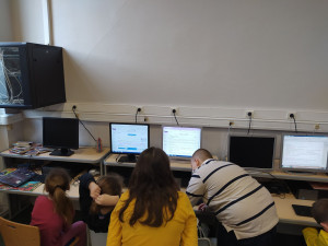 Photo de galerie - Cours d'informatique