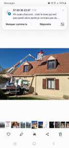 Photo de galerie - Travaux, nettoyage de toiture 