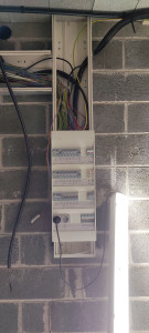 Photo de galerie - Tableau Hager + rj modulaire 