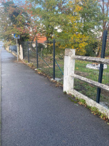 Photo de galerie - J'ai changé la clôture.