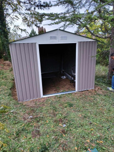 Photo de galerie - Montage d’abri de jardin