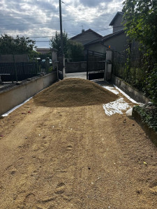 Photo de galerie - Réalisation d’une allée 