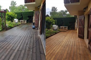 Photo de galerie - Rénovation d'une terrasse bois