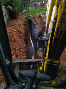 Photo de galerie - Tout type de travaux mini pelle terrassement dessouchage …