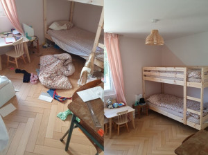 Photo de galerie - Ménage, rangement chambre des enfants 