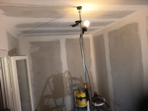 Photo de galerie - Pose de placo ba13 joint plus peinture