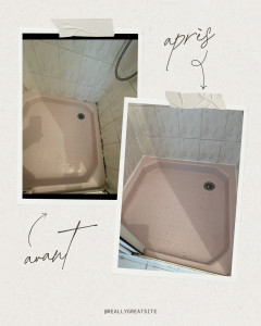 Photo de galerie - Changement joint de douche
