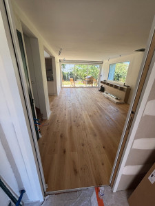 Photo de galerie - Pose de parquet - Revêtement de sol
