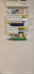 Photo de galerie - Pose et câblage tableau électrique 