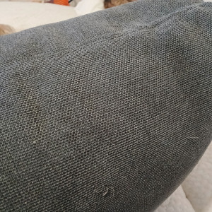 Photo de galerie - Coussin fini refait sans fermeture 