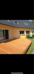 Photo de galerie - Terrasses en bois terminé 